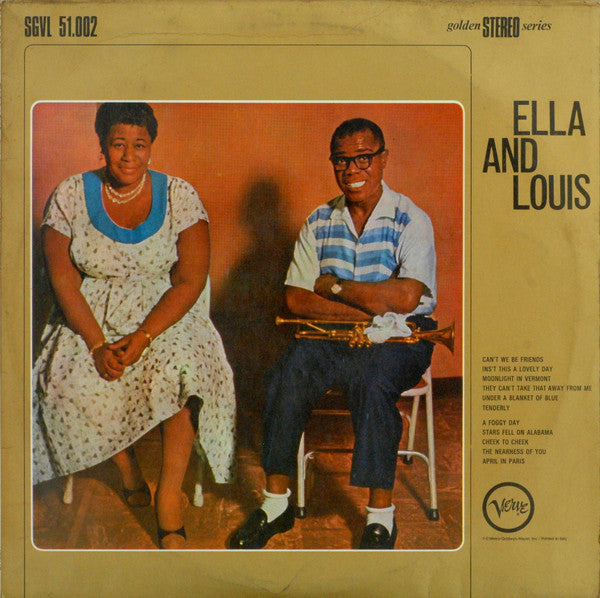 Ella Fitzgerald & Louis Armstrong : Ella And Louis (LP, Album, RE)