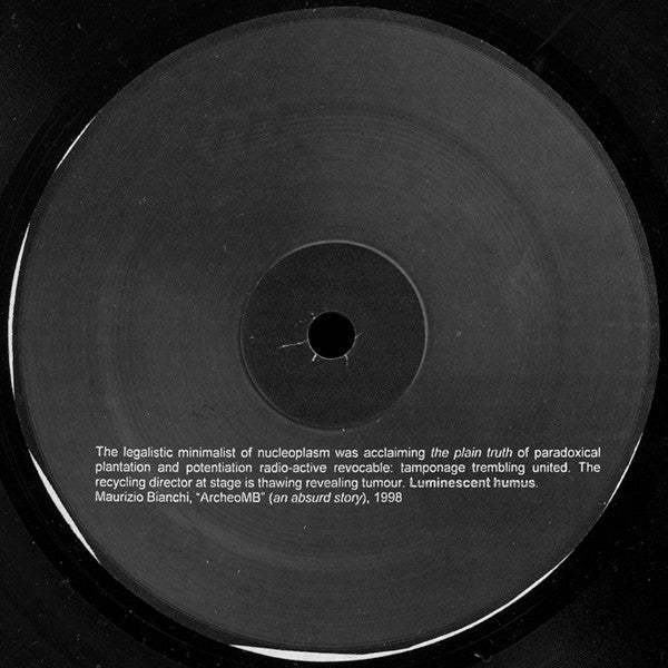 Maurizio Bianchi = Maurizio Bianchi : The Plain Truth (LP, RE)