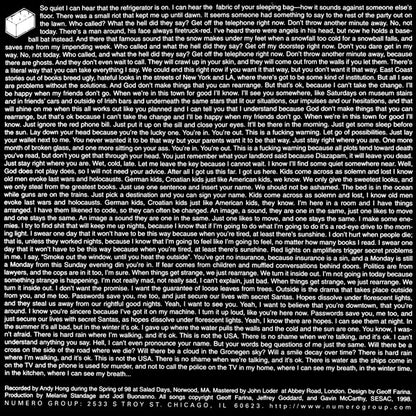 Karate : The Bed Is In The Ocean (LP, Album, Ltd, RE, RM, Leg)