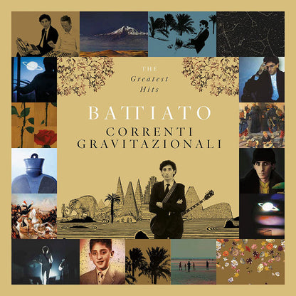 Franco Battiato : Correnti Gravitazionali (The Greatest Hits) (3xLP, Comp, Gat)