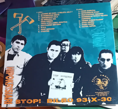 Negu Gorriak : Hipokrisiari Stop! (Bilbo 93-X-30) (LP, Album)