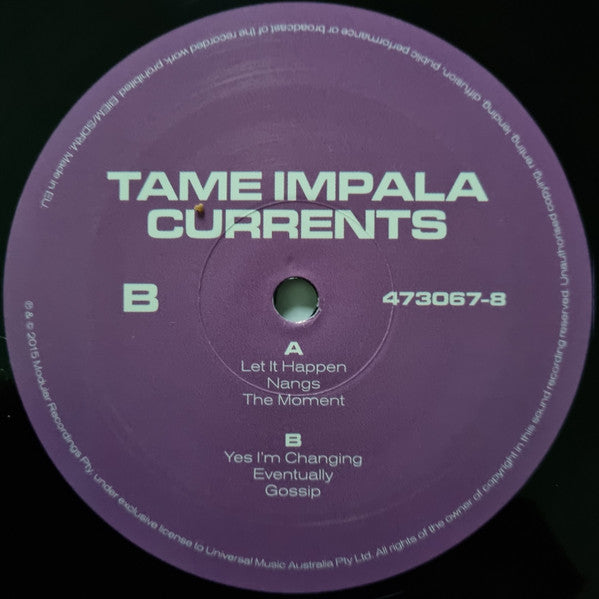 Tame Impala : Currents (2xLP, Album, RE, Gat)