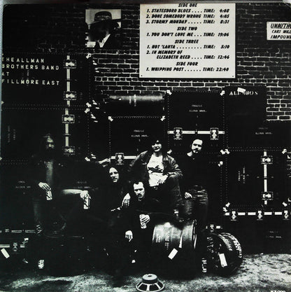 The Allman Brothers Band : The Allman Brothers Band At Fillmore East (2xLP, Album, Gat)