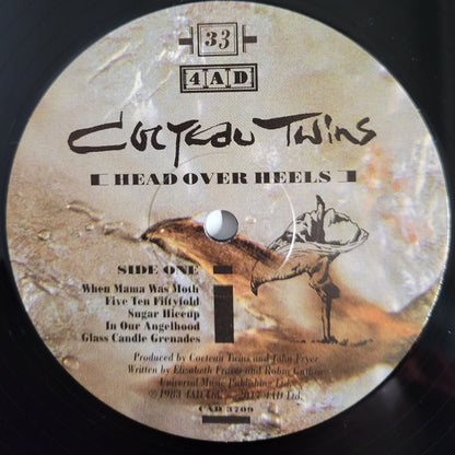 Cocteau Twins : Head Over Heels (LP, Album, RE, RM)