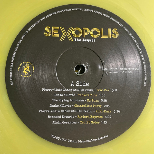 Various : Sexopolis The Sequel (2xLP, Comp, Ltd, Yel)