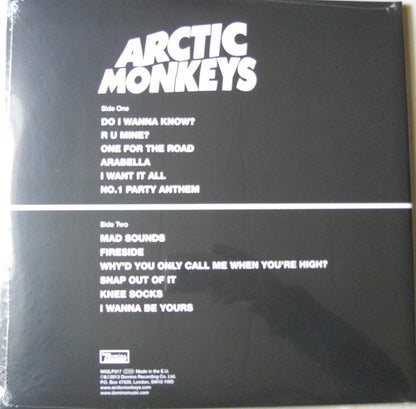 Arctic Monkeys : AM (LP, Album, RE, Gat)