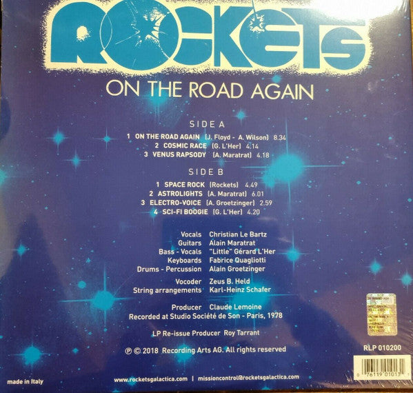 Rockets : On The Road Again (LP, Album, RE, 180)