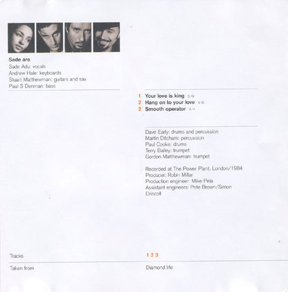 Sade : The Best Of Sade (CD, Comp, RE, RM)