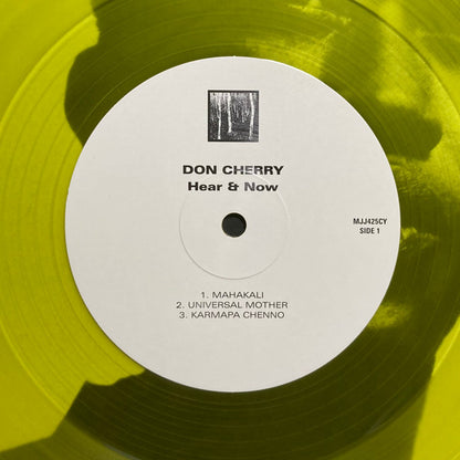 Don Cherry : Hear & Now (LP, Album, RE, Yel)