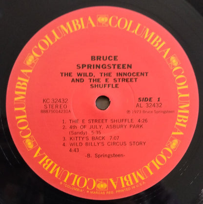 Bruce Springsteen : The Wild, The Innocent & The E Street Shuffle (LP, Album, RE, RM, 180)