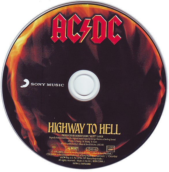 AC/DC : Highway To Hell (CD, Album, Enh, RE, RM, Dig)