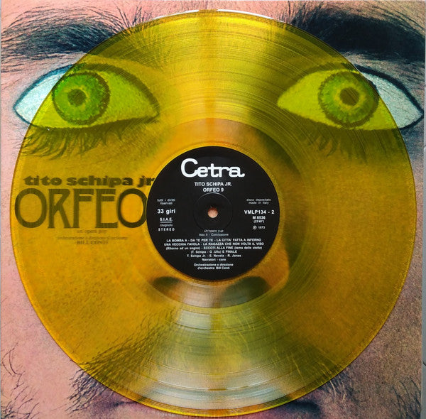 Tito Schipa Jr. : Orfeo 9 (2xLP, Album, Ltd, RE, Yel)