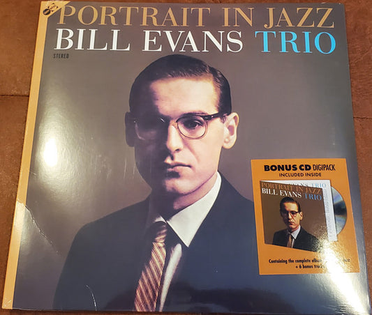 The Bill Evans Trio : Portrait In Jazz (LP, Album, RE + CD)