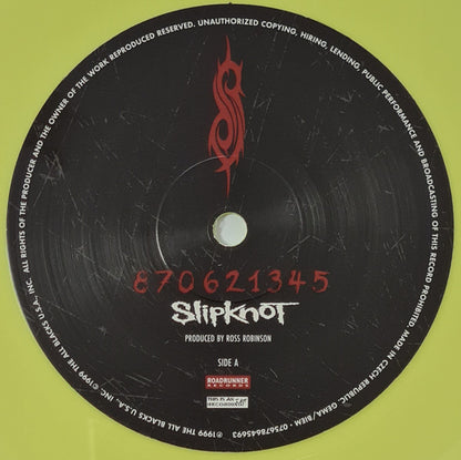 Slipknot : Slipknot (LP, Album, Ltd, RE, RP, Yel)