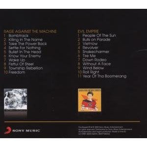Rage Against The Machine : Rage Against The Machine / Evil Empire (CD, Album, RE + CD, Album, RE + Box, Comp)
