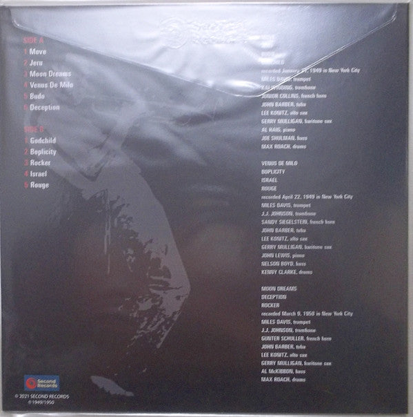 Miles Davis : Birth Of The Cool (LP, Album, Comp, RE, Unofficial, 180)