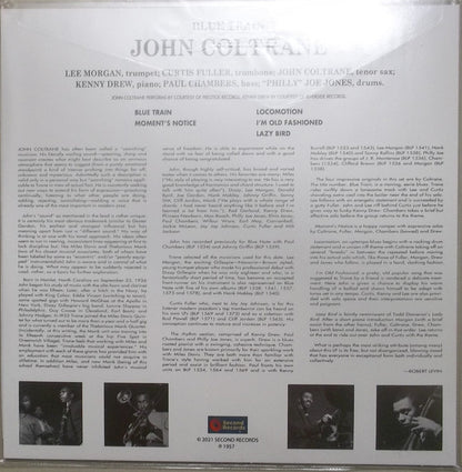 John Coltrane : Blue Train (LP, Album, RE)