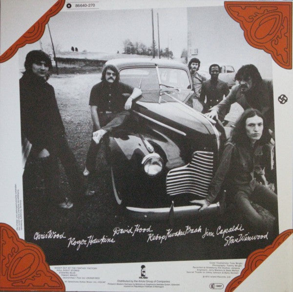 Traffic : Shoot Out At The Fantasy Factory (LP, Album, RE)