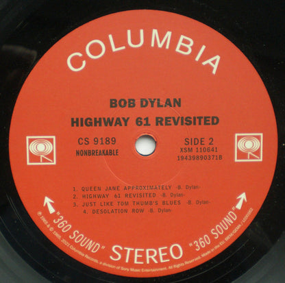 Bob Dylan : Highway 61 Revisited (LP, Album, RE)