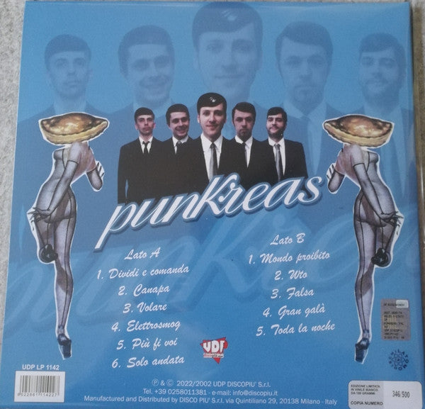 Punkreas : Falso (LP, Album, Ltd, Num, RE, Whi)
