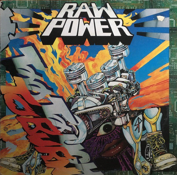 Raw Power (2) : Too Tough To Burn (LP, Album)