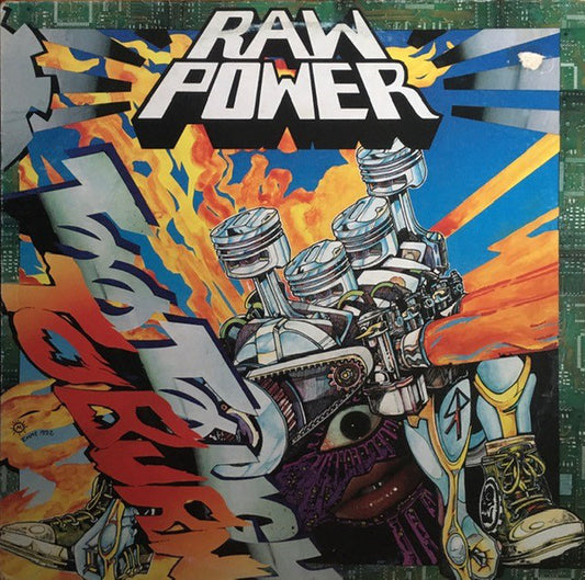 Raw Power (2) : Too Tough To Burn (LP, Album)