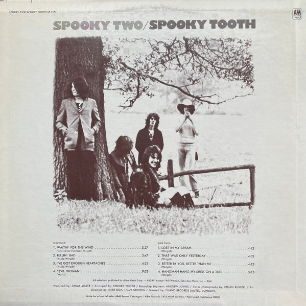 Spooky Tooth : Spooky Two (LP, Album, Pit)