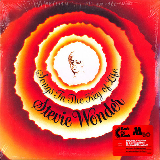 Stevie Wonder : Songs In The Key Of Life (2xLP, Album, RE, RM, 180 + 7")