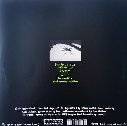 Slint : Spiderland (LP, Album, RE, RM, RP, 180)
