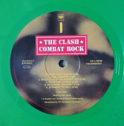 The Clash : Combat Rock (LP, Album, Ltd, RE, RM, Gre)