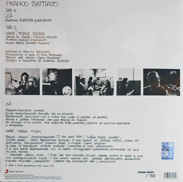 Franco Battiato : Franco Battiato (LP, Album, Ltd, Num, RE, Red)