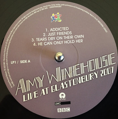 Amy Winehouse : Live At Glastonbury 2007 (2xLP, Album, 180)
