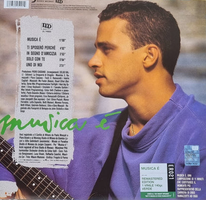 Eros Ramazzotti : Musica È  (LP, RE, RM, 140)