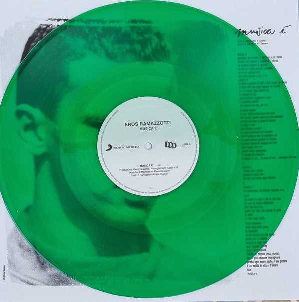 Eros Ramazzotti : Musica È  (LP, RE, RM, 140)