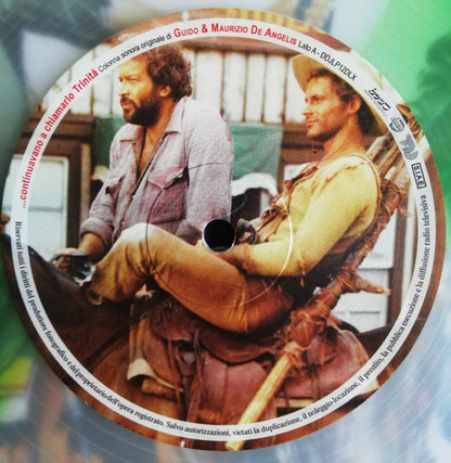 Guido And Maurizio De Angelis : Continuavano A Chiamarlo Trinità (Colonna Sonora Originale - Edizione Del 50° Anniversario) (LP, Ltd, RE, RM, Whi)
