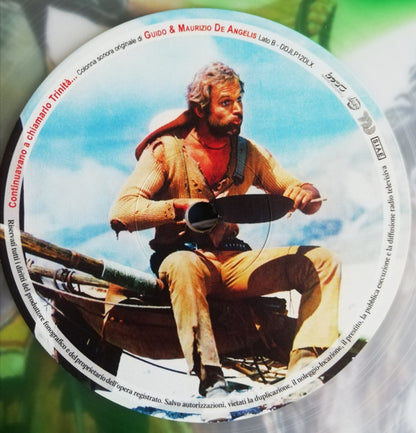 Guido And Maurizio De Angelis : Continuavano A Chiamarlo Trinità (Colonna Sonora Originale - Edizione Del 50° Anniversario) (LP, Ltd, RE, RM, Whi)