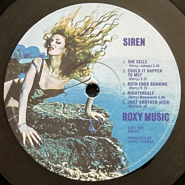 Roxy Music : Siren (LP, Album, RE, RM, Hal)