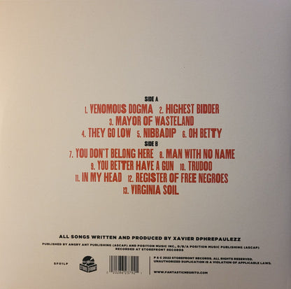 Fantastic Negrito : White Jesus Black Problems (LP, Album, Gat)