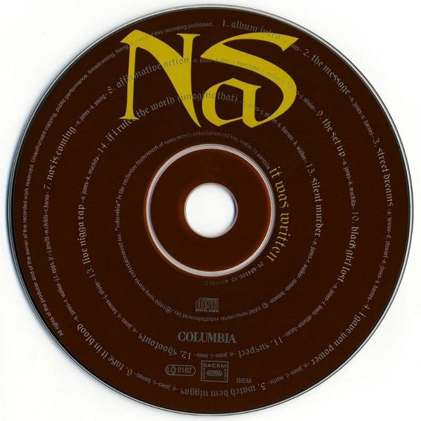 Nas : It Was Written (CD, Album, RE)