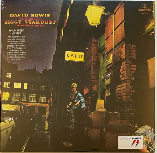 David Bowie : The Rise And Fall Of Ziggy Stardust And The Spiders From Mars (LP, Album, RE, RM, Hal)