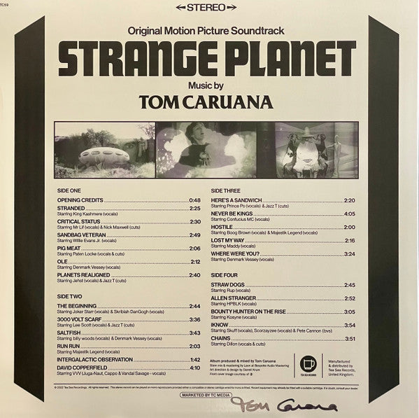 Tom Caruana : Strange Planet - Original Motion Picture Soundtrack (2xLP, Pic)