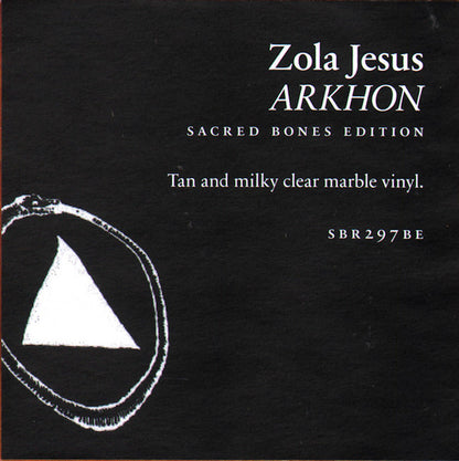 Zola Jesus : Arkhon (LP, Album, Ltd, Tan)