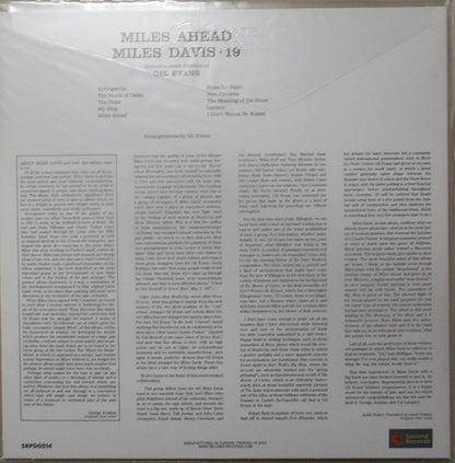 Miles Davis + 19, Gil Evans : Miles Ahead (LP, Album, RE, 180)