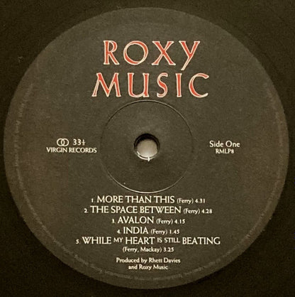 Roxy Music : Avalon (LP, Album, RE, RM, Hal)