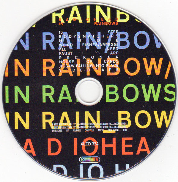 Radiohead : In Rainbows (CD, Album, RE, Dig)