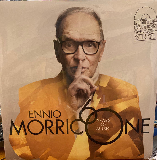 Ennio Morricone : 60 Years of Music (2xLP, Comp, Ltd, RE, Ora)