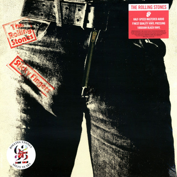 The Rolling Stones : Sticky Fingers  (LP, Album, RE, RM, 180)