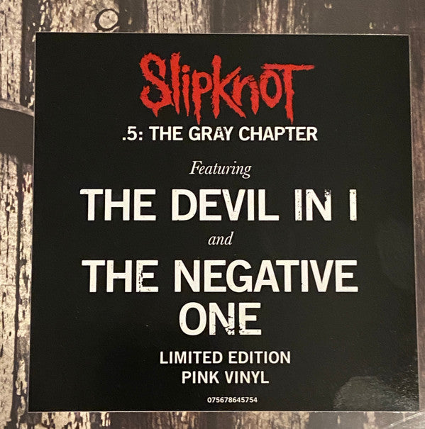 Slipknot : .5: The Gray Chapter (2xLP, Album, Ltd, RE, Pin)