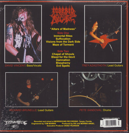 Morbid Angel : Altars Of Madness (LP, Album, Ltd, RE, RM, Cle)