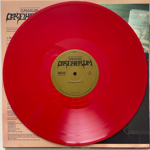 King Gizzard And The Lizard Wizard : Omnium Gatherum (2xLP, Album, Ltd, Num, Red)